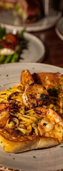 grilled-shrimp-pasta-dish-cisco-restaurant-corona